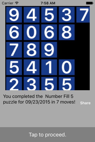 Number Fill S: Crossword Fill-in Puzzles screenshot 3