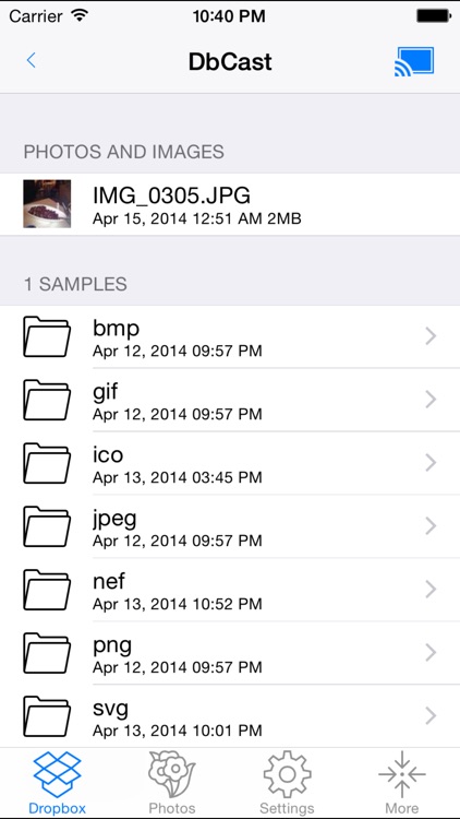 DbCast for Chromecast & Apple TV airplay