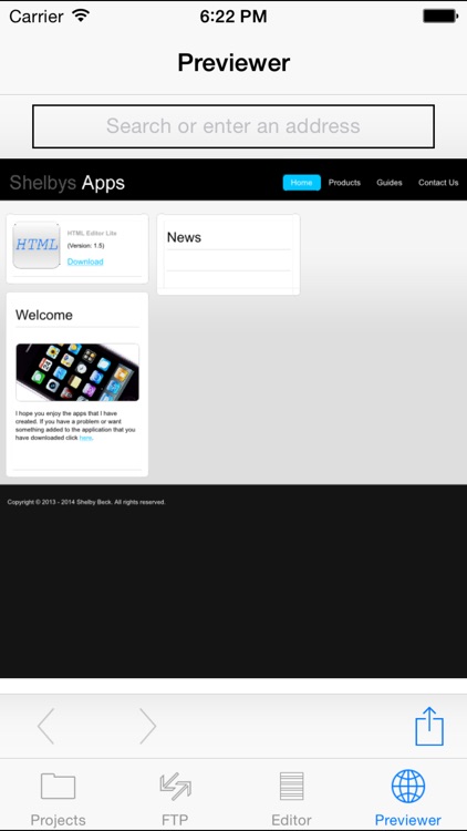 HTML Editor Lite screenshot-3