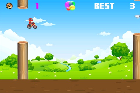 Crazy Bike Jungle Jump Free - Fast Survival Run Mania screenshot 2