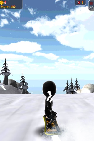 Snow Mountain Surfers - a New Snowboard Down Hill Experience screenshot 2