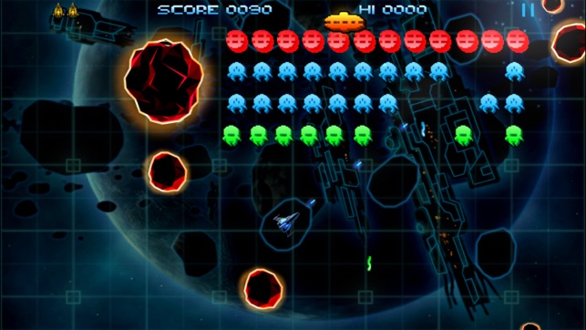 Retro Dust - Classic Arcade Asteroids Vs Invaders(圖1)-速報App