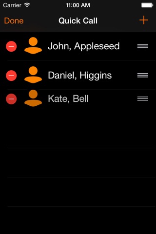 Quick Call Contacts Widget screenshot 4
