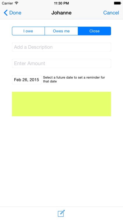 Money Reminder screenshot-3
