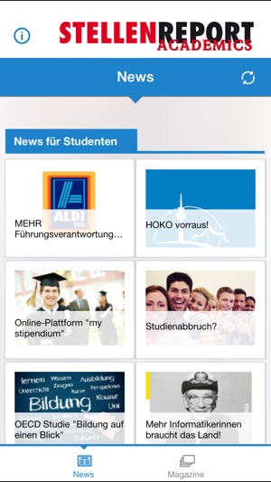 Stellenreport Academics(圖1)-速報App