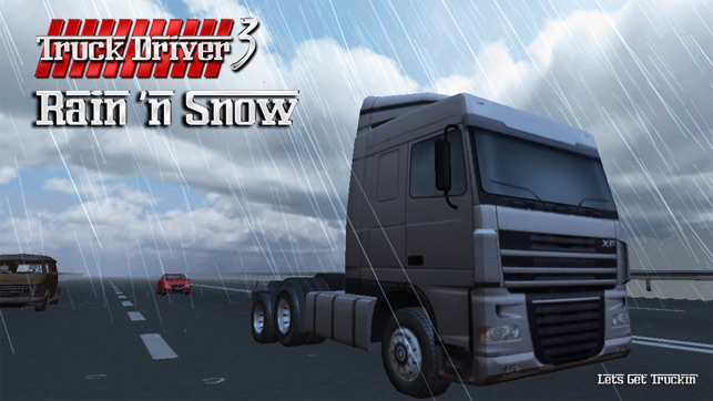 Truck Driver 3 : Rain and Snow Trucking 3D(圖1)-速報App