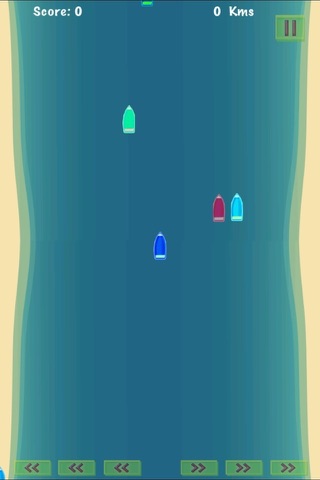 A Pixel Boat Race FREE - 8bit Water Craft Crash Game screenshot 4
