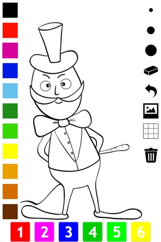 Circus Coloring Book For Children: Learn To Color the World of the Circus screenshot 2