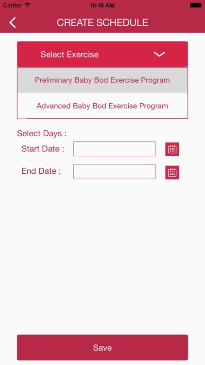 Baby Bod Exercise Tracker screenshot-4