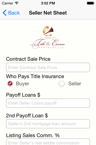 Title & Escrow Partners. screenshot 4