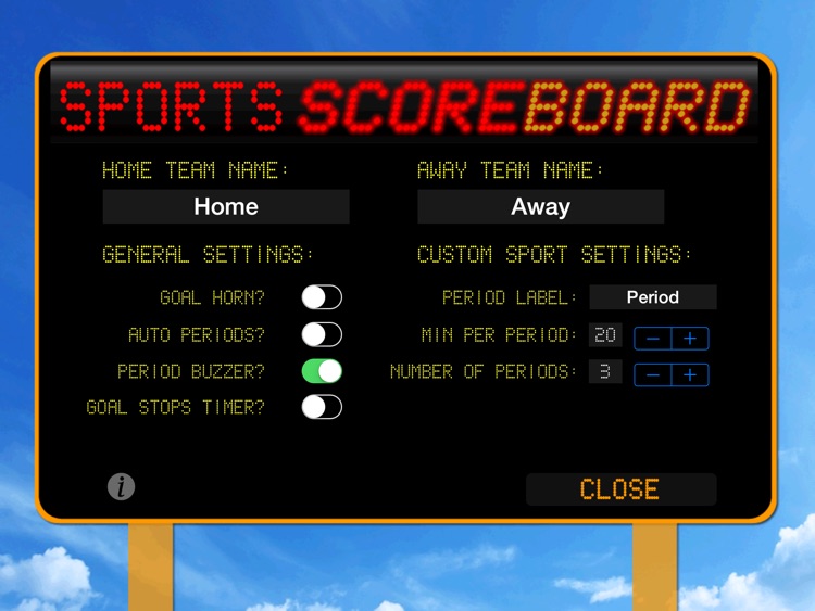 JD Sports Scoreboard