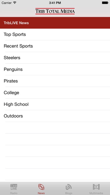 TribLIVE Radio SportsTalk & News by Pittsburgh Tribune-Review - Trib Total Media screenshot-4