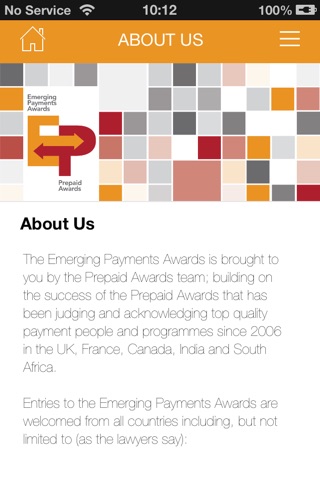 Emerging Payments Awards screenshot 3