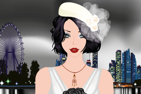 Royal Hats Make Up Game screenshot 3