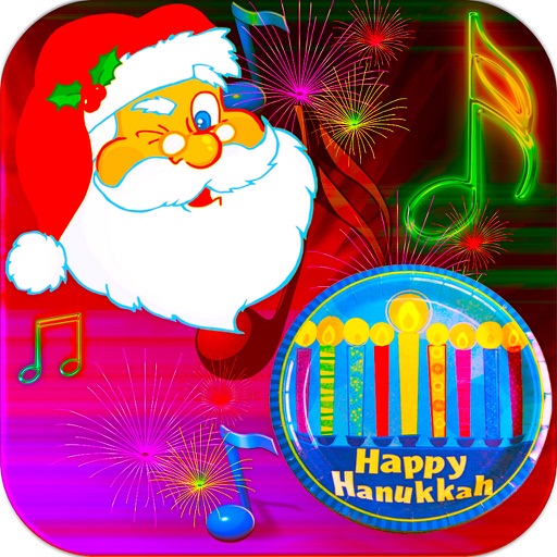 Christmas Hanukkah New Year Holiday Season Greeting Voices Pro - Love, Celebrate, Customize the Festival with Special Celebrity Celebration Voice Over Message icon