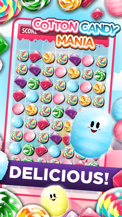 " A COTTON CANDY MANIA " - BLAST OF ZIGZAG PUZZLE GAME FOR 2DOTS AND KIDS HD FREE 1.0 IOS GAME GIẢI TRÍ " A COTTON CANDY MANIA " - BLAST OF ZIGZAG PUZZLE GAME FOR 2DOTS AND KIDS HD FREE 1.0 IOS