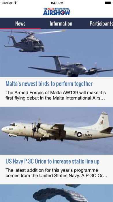 How to cancel & delete Malta International Airshow from iphone & ipad 1