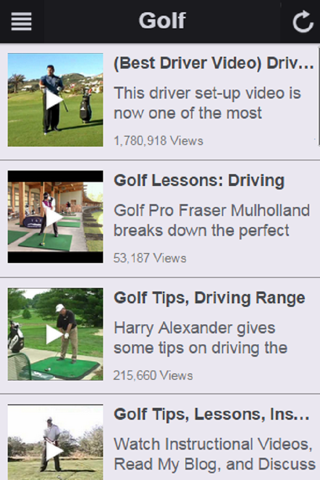 Easy Golf Tips - Golf Instruction and Tips to Improve Your Golf Swing screenshot 3
