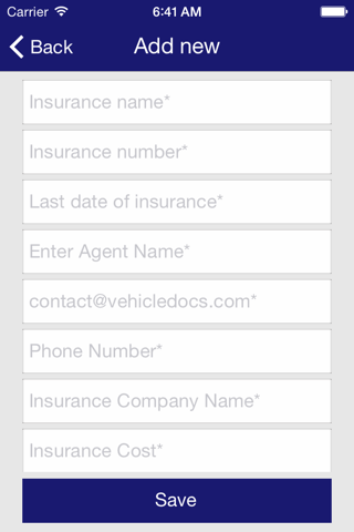 Vehicle Docs screenshot 3