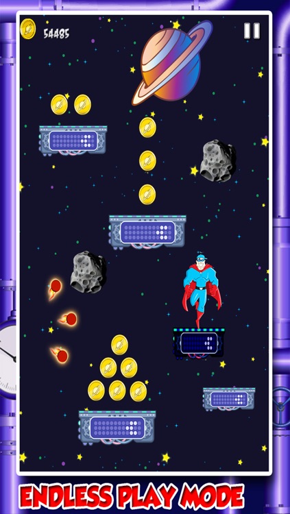 Hero Invade Jump : Space Rescue Falling Down FREE!