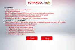 Game screenshot TORNADOVsFruits apk