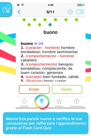 Italian <-> Spanish Slovoed Classic talking dictionary screenshot 4