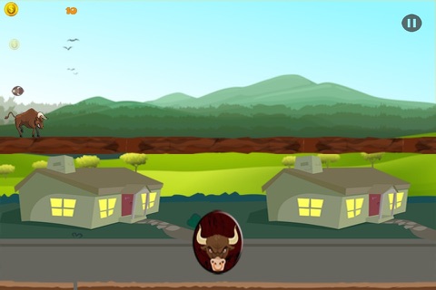 Bull Rush Runner FREE - Mad Beast Action Frenzy screenshot 2