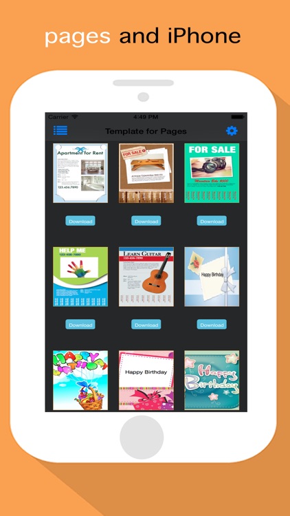 Template Set for Pages