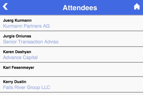 IMAP Conferences screenshot 4