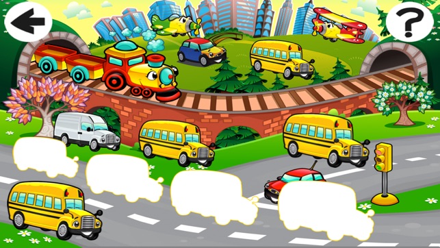絕對驚人的兒童遊戲，免費提供大汽車在城市：排序的汽車按大小！(圖5)-速報App