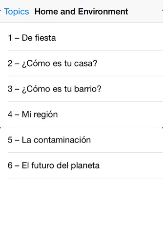 GCSE Spanish Revision for AQA screenshot 2