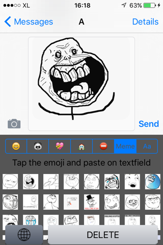 Big Emoji Keyboard - náhled