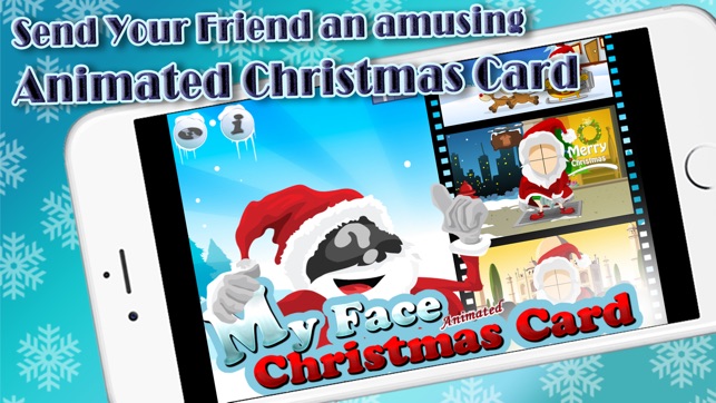 My Face Christmas Card (Animated)(圖1)-速報App