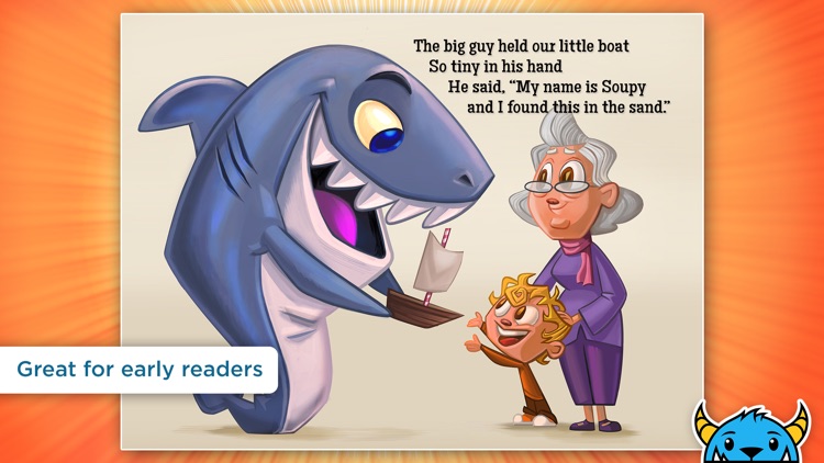 A Shark Knocked On the Door - An Interactive Animated Storybook App For Kids screenshot-0