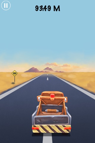 Desert truck-The endless road screenshot 2