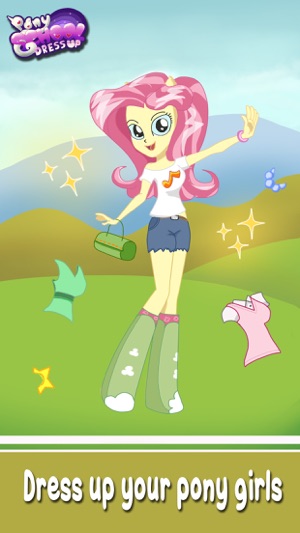 ` Dress up Pony School girls Equestria magic princess make u(圖3)-速報App