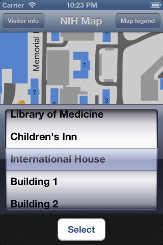 NIH Map screenshot 3