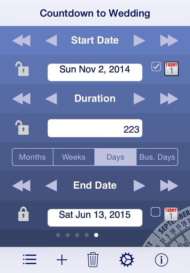 Date Wheel date calculator screenshot 4