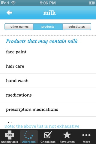 AllergyLogic screenshot 3