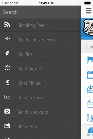 Alexandra Primary School - Skoolbag screenshot 2