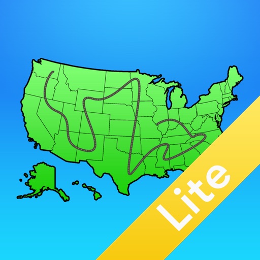 Road Trip US Edition Lite iOS App