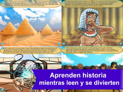 The Secret of the Pyramids - Interactive Storybook for Children screenshot 3