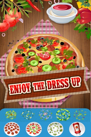 Hello My Delicious Pizza Diner Dress Up Maker Game - Love To Bake Virtual Kitchen Fun For Kids Edition - Free App screenshot 3