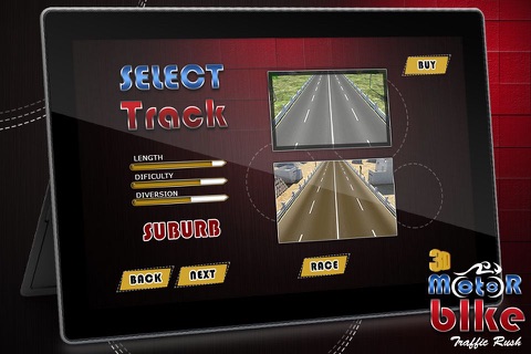 3D Motor Bike Traffic Rush - Super bike traffic racing and highway racer's championship game screenshot 3
