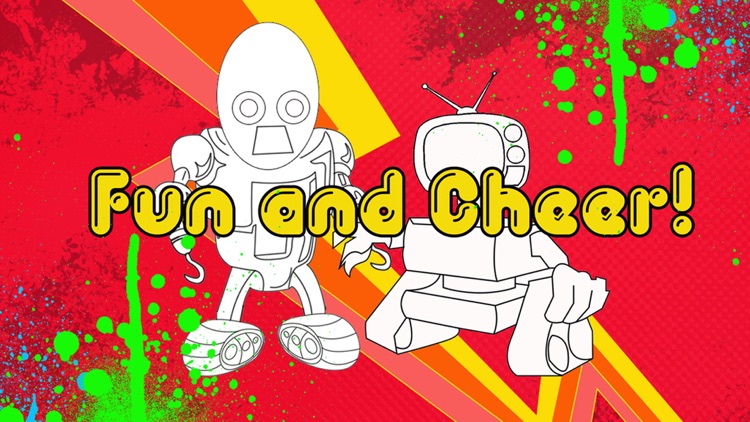 Color robot - child coloring and paint book screenshot-4