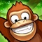 Ape the Kong is the latest fast-paced platform thriller featuring a joyful ape Kong - the Banana Thief running in the forest