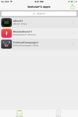 Previewer App for iPhone 2.0 screenshot 2