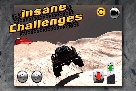 3D Off-Road Truck Parking Extreme - Dirt Racing Stunt Simulator PRO screenshot 3