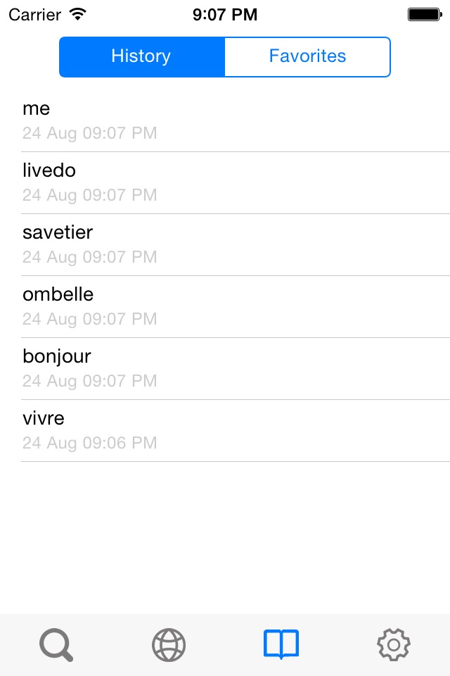Từ điển Pháp Việt, Việt Pháp, Pháp Anh, Anh Pháp - French Vietnamese English Dictionary screenshot 4