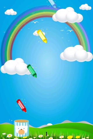 Crayon Collector Invasion – Fast Falling Game for Kids Free screenshot 3